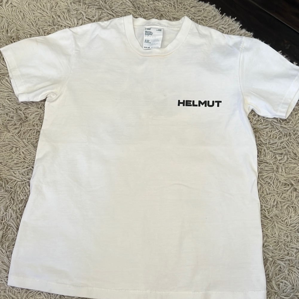 HELMUT LANG “IN LANG WE TRUST” T SHIRT